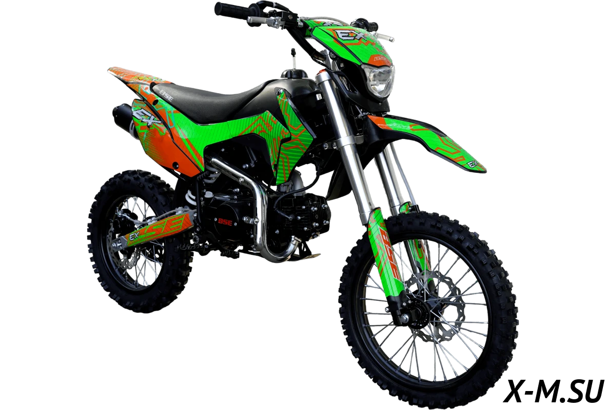 Питбайк BSE EX 17/14 Green Orange Ant (040) Питбайк BSE EX 17/14 Green Orange Ant (040)