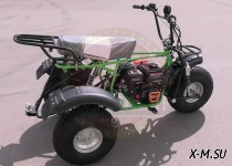 ТРИЦИКЛ САФАРИ-3LЕ-8 ТРИТОН 2 (ДЛИННОЕ СЕДЛО, СЗАДИ 2 АМОРТИЗАТОРА УРАЛ)