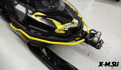 Кронштейн для крепления лебедки под квадрат (черный) S800 5900300