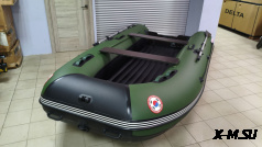 Лодка MISHIMO LITE DF 390 Зелено-Черный